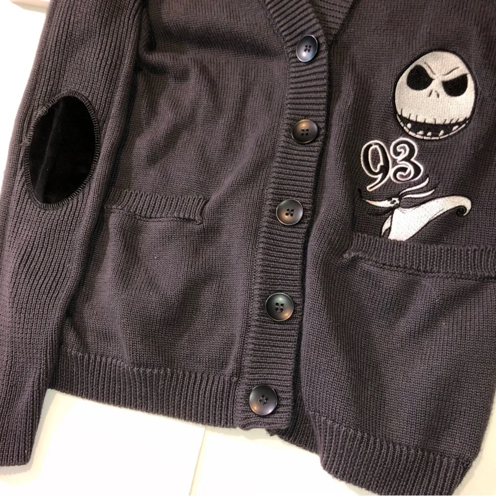 Disney Nightmare Before Christmas 25 Years Boyfriend Cardigan; Women’s XS, NWOT